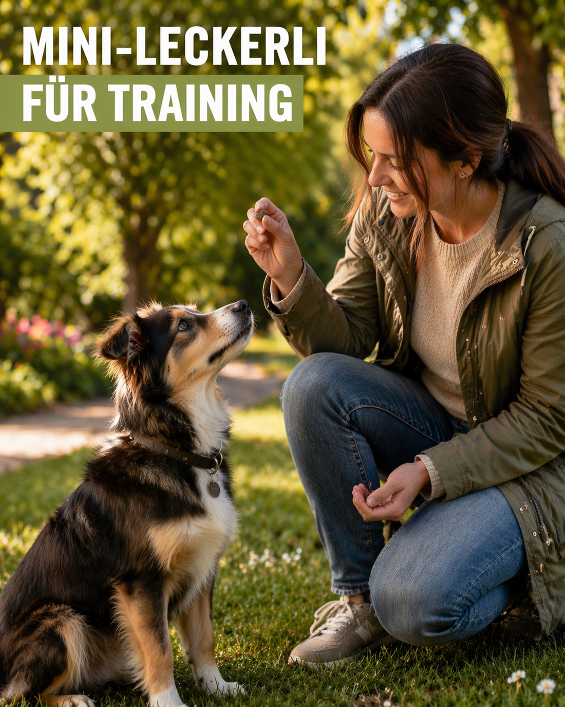 Mini-Leckerli fürs Training: So findest du die perfekte Größe (ohne Kalorienfalle)