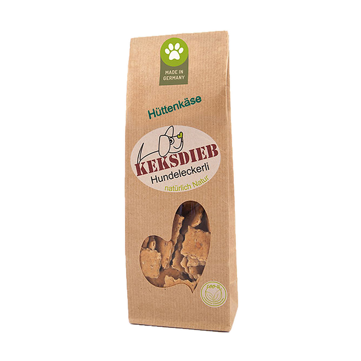 Keksdieb Hüttenkäse-Ecken 100-g-Tüte