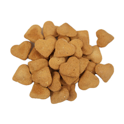 Apfelmus-Herzen Hundekekse lose