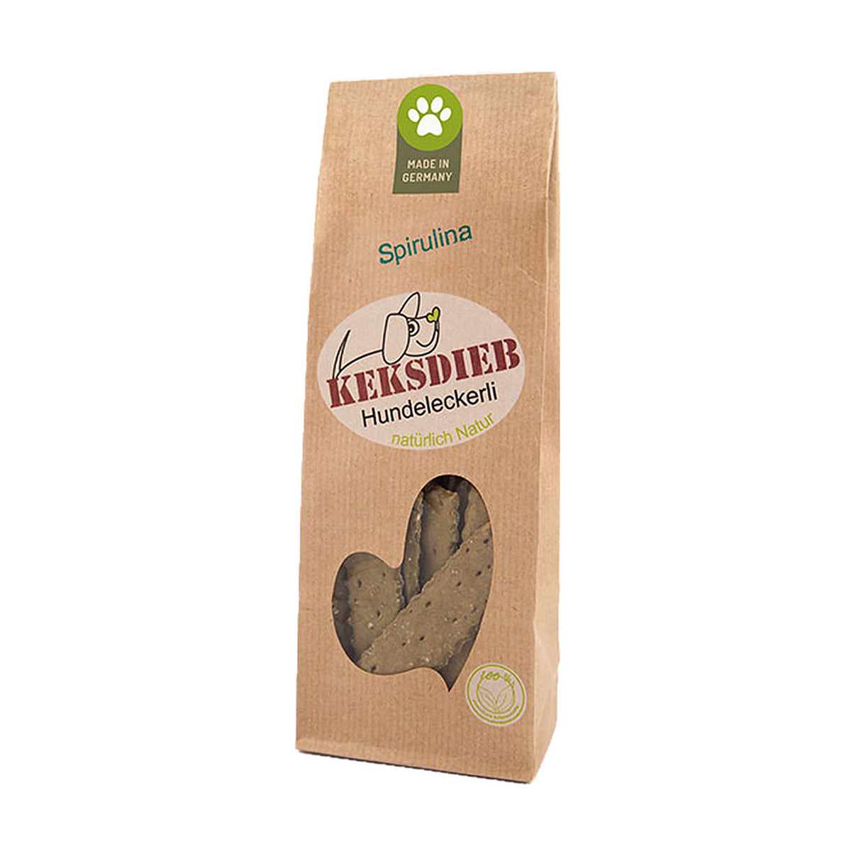 Keksdieb Spirulina-Stangen 100-g-Tüte