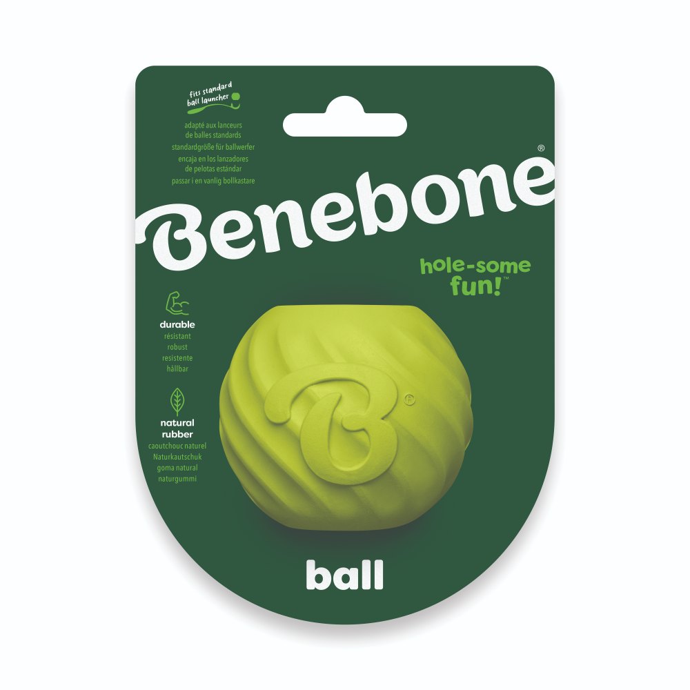 Benebone Bounce Ball in der Verpackung