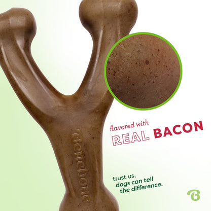 Benebone Wishbone mit echtem Bacon aromatisiert