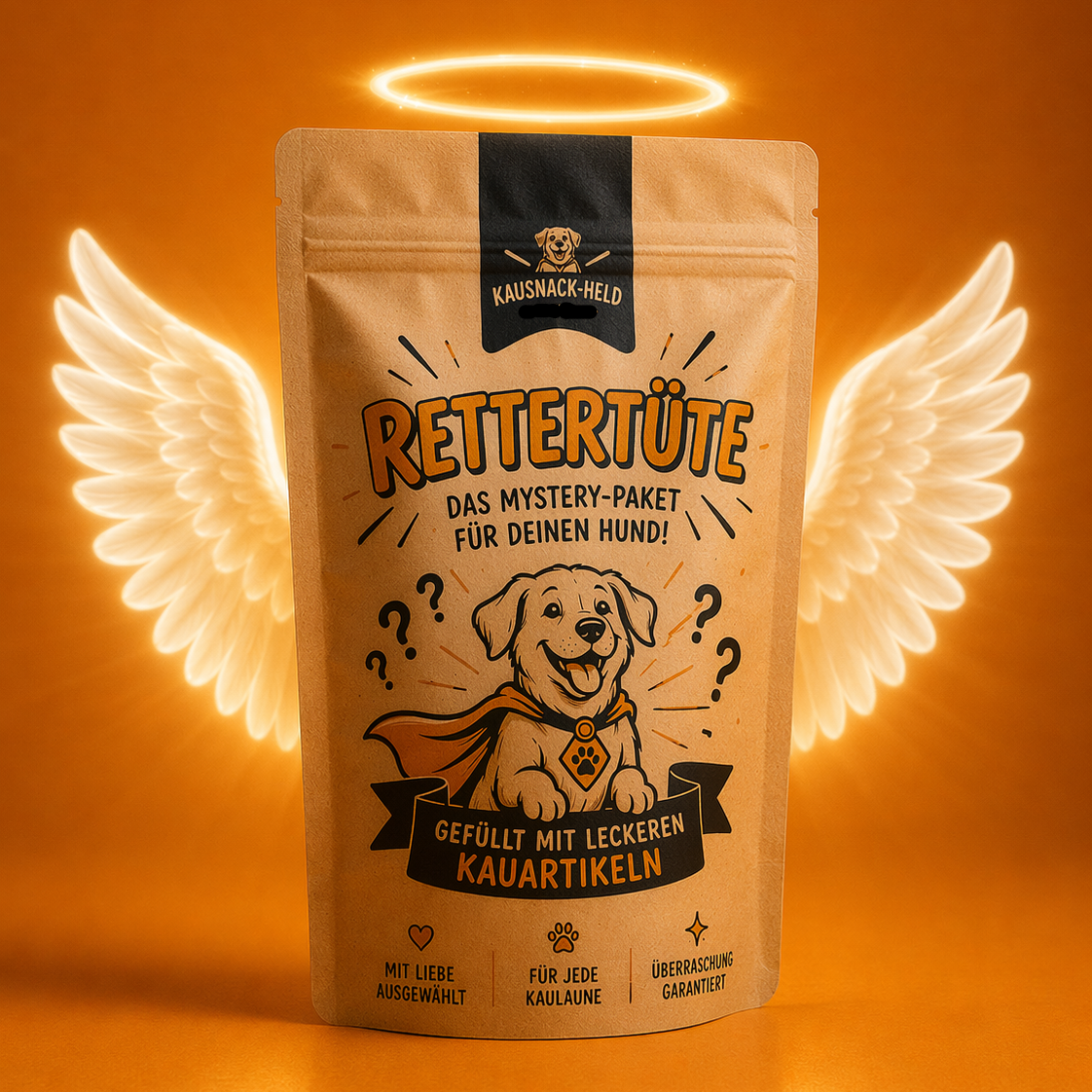 Rettertüte Kausnacks Retterbox B-Ware MHD Ware