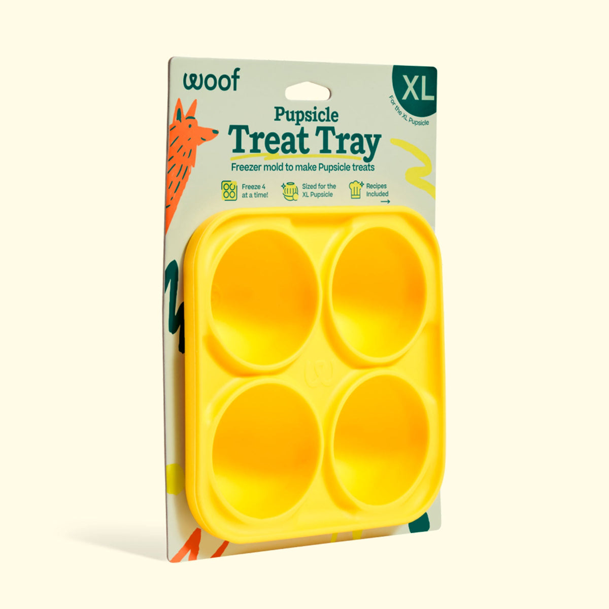 Woof Pupsicle Treat Tray, Größe XL